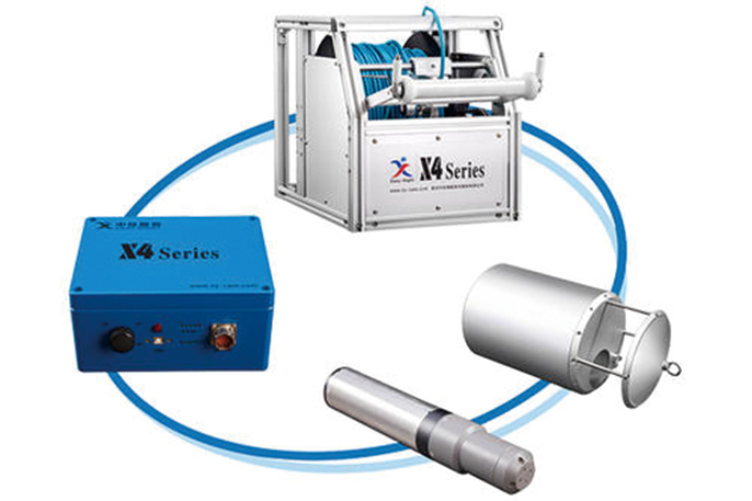 坡心镇声呐检测