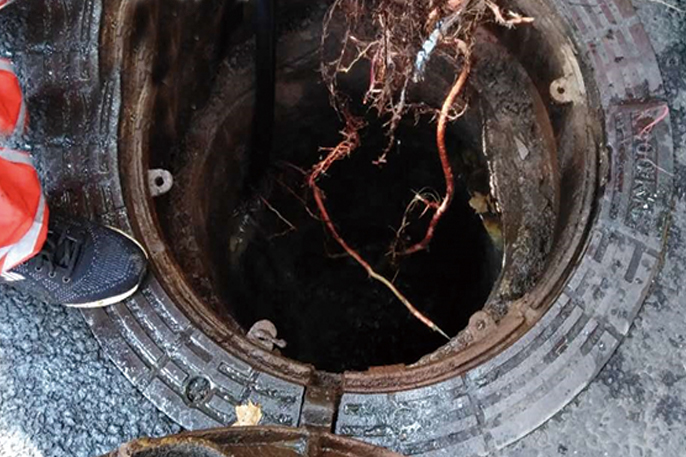 坡心镇管道预处理